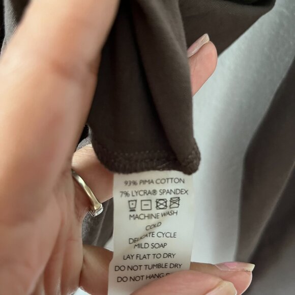 Peruvian Connection Brown Long Sleeve T-Shirt - Picture 4 of 5